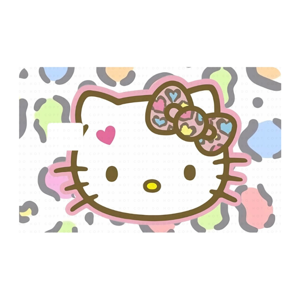 Leopard Kitty Card Skin