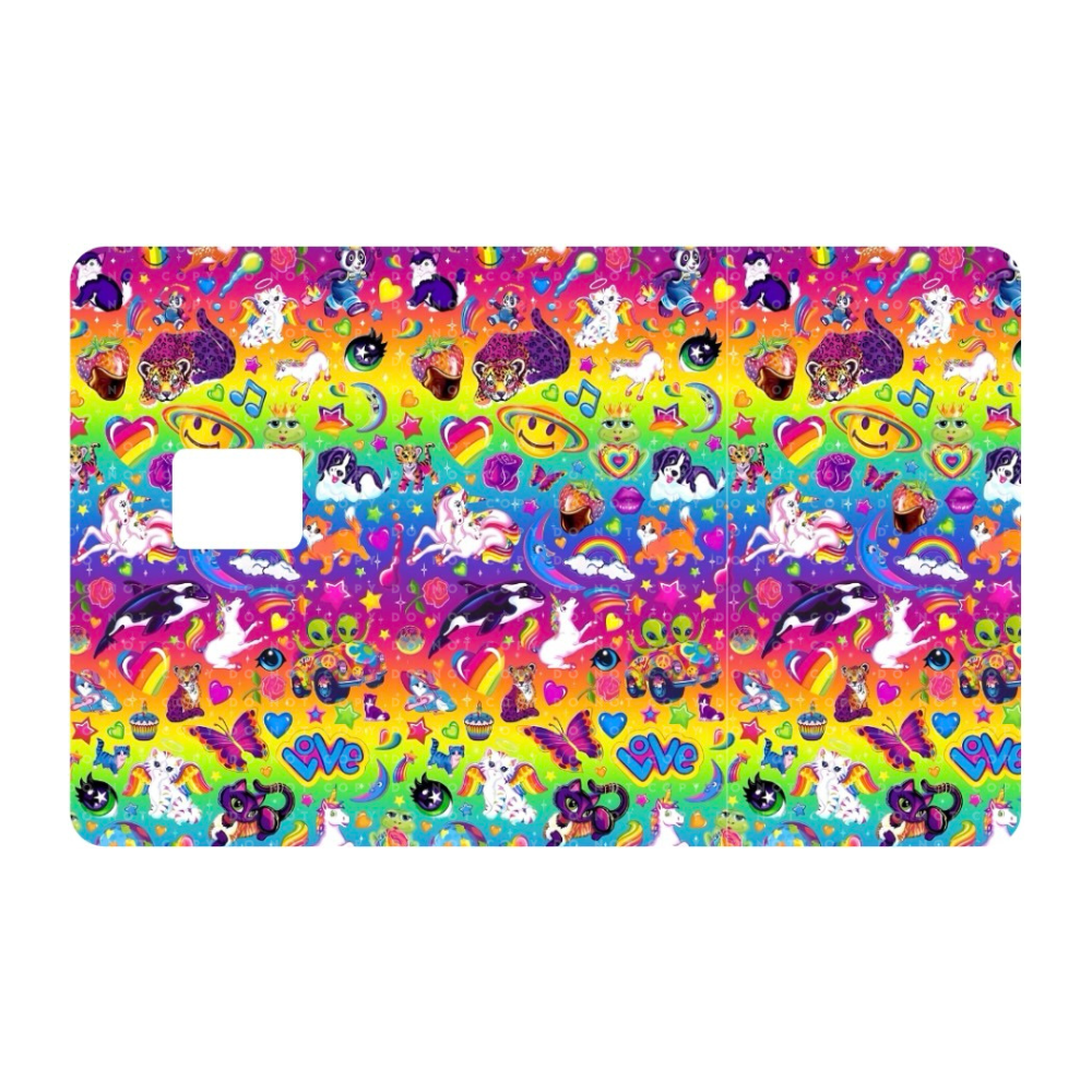 Y2K Colorful Pattern Card Skin