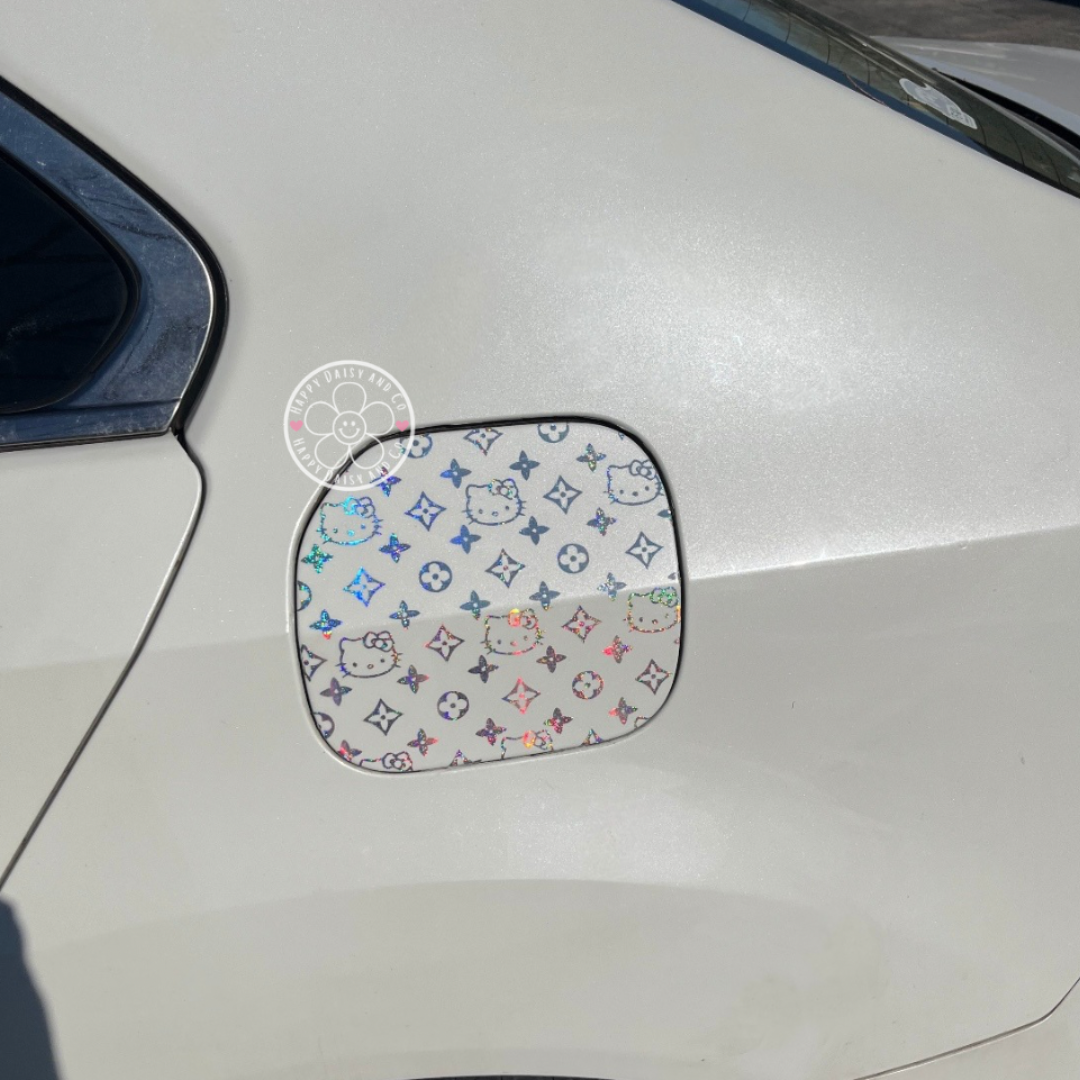 Kawaii Kitty Gas Tank Decal