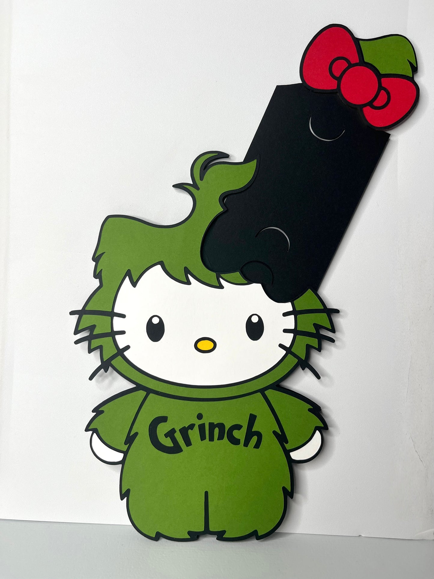 Mean Kitty Gift Card Holder