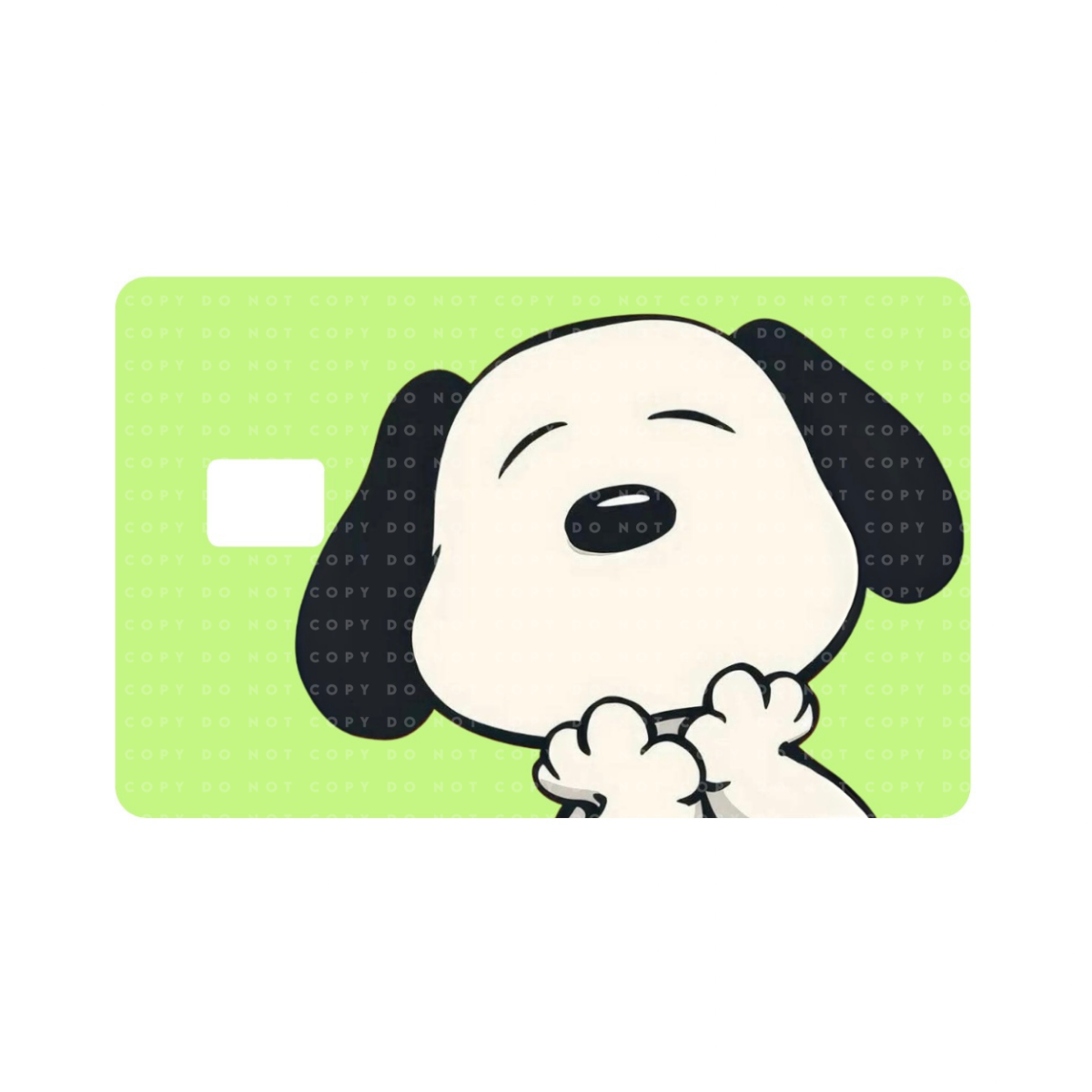 Colorful Cute Pup Card Skin