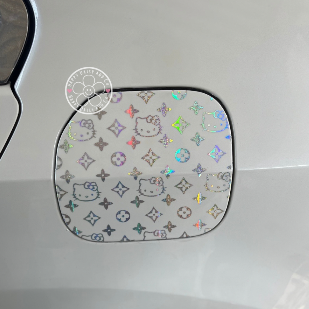 Kawaii Kitty Gas Tank Decal
