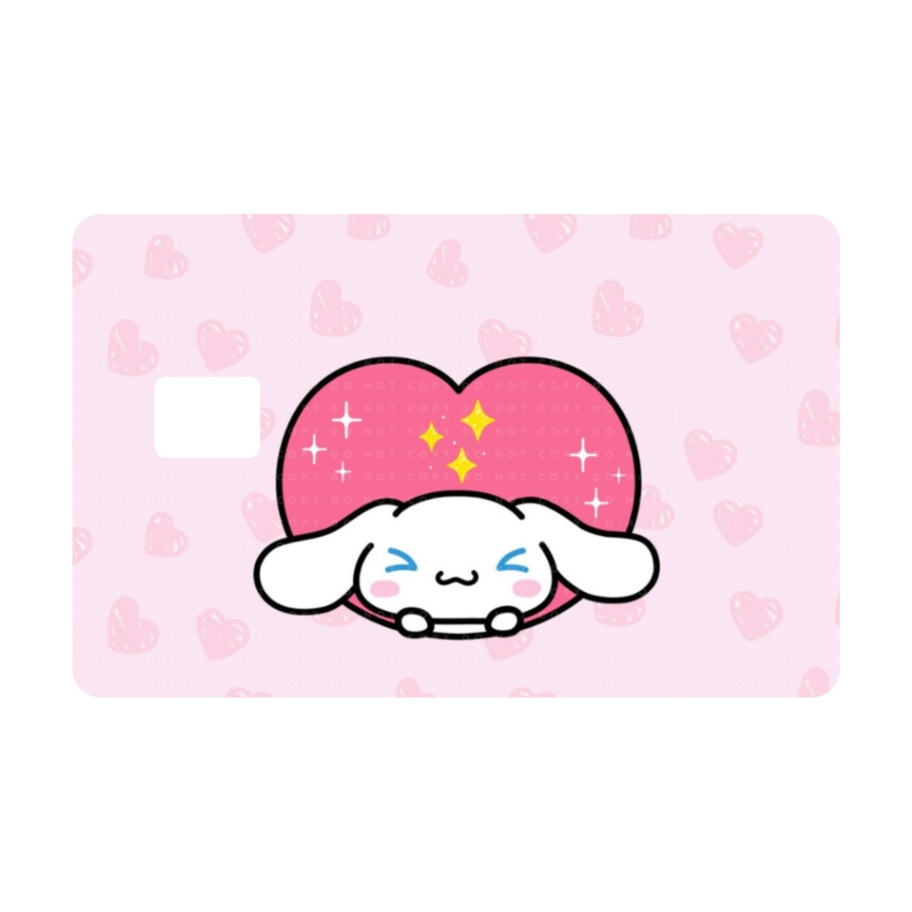 Puppy in Heart Card Skin