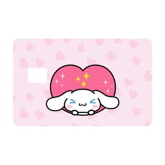 Puppy in Heart Card Skin