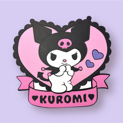 K Heart Gift Card Holder