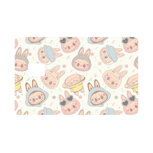 Monsters Pattern Card Skin