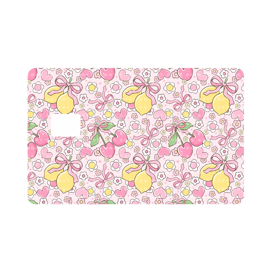 Cherry Lemons Card Skin