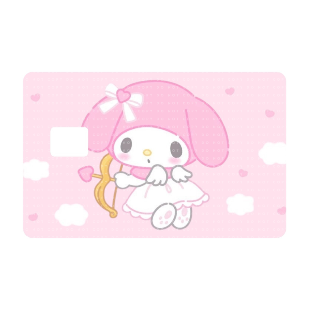 Kawaii Bunny Cupid Card Skin