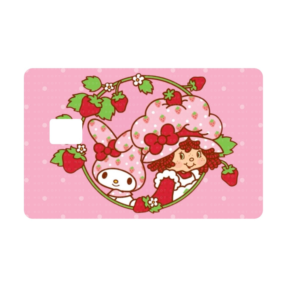 Strawberry Girls Card Skin