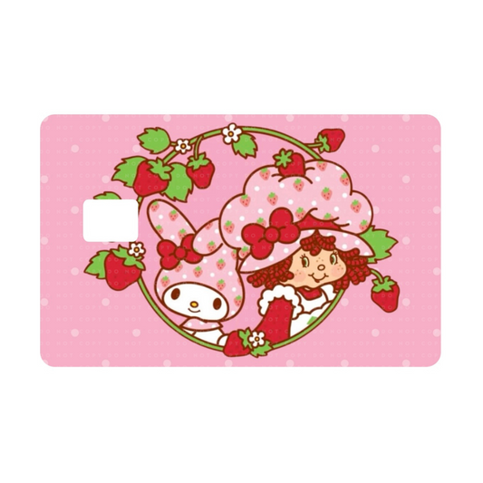Strawberry Girls Card Skin