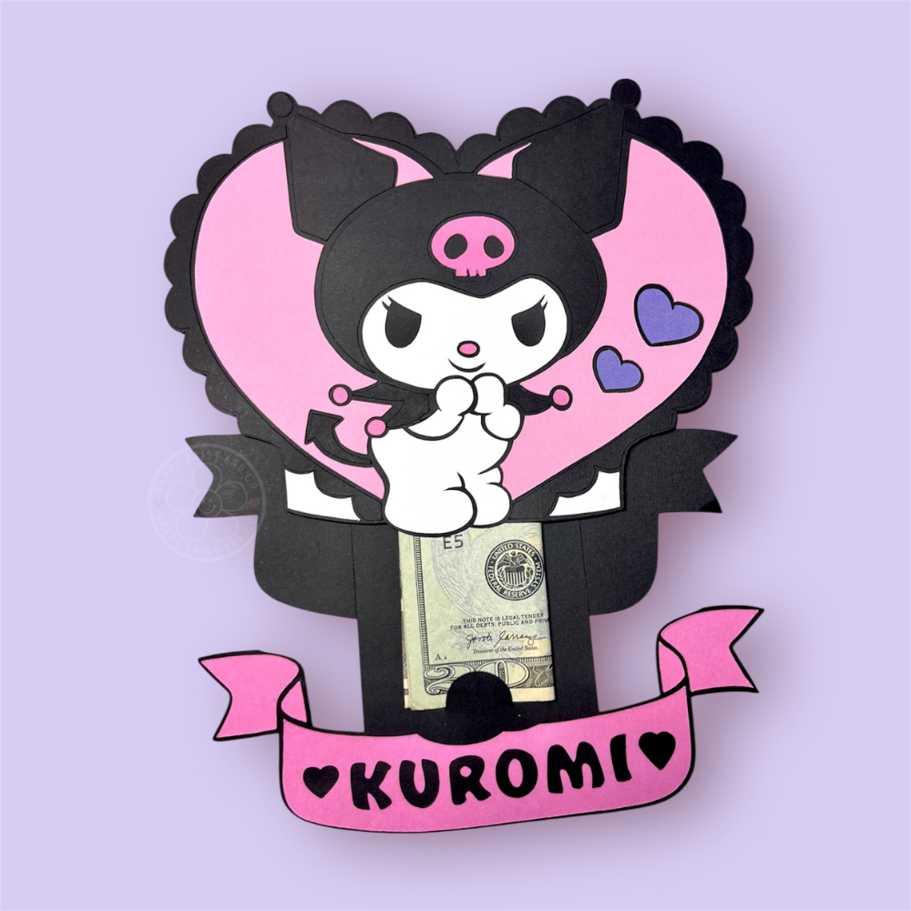 K Heart Gift Card Holder