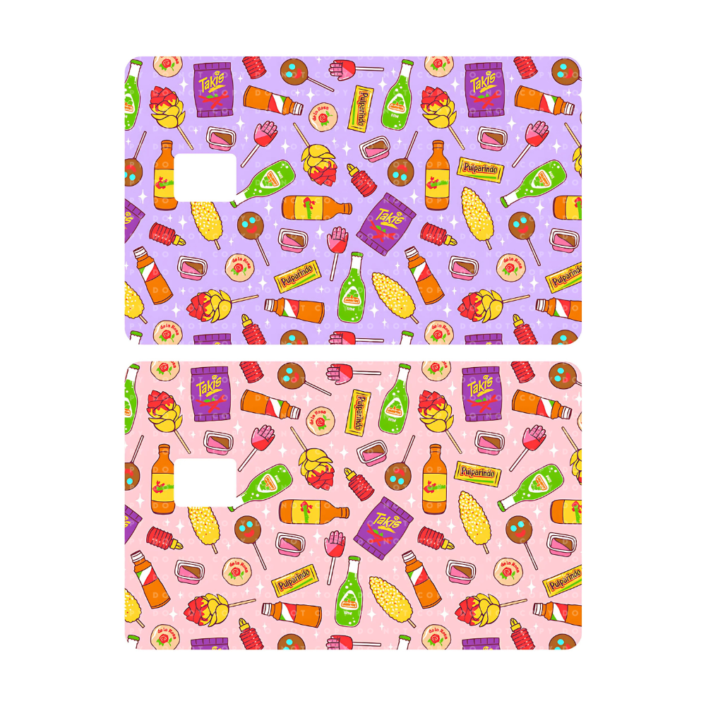 Mexican Candy Inspired Card Skin