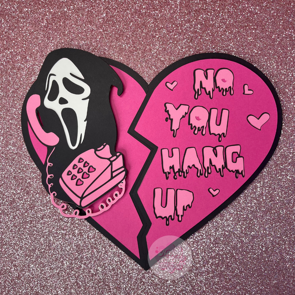 Ghost Face Gift Card Holder