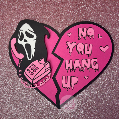 Ghost Face Gift Card Holder