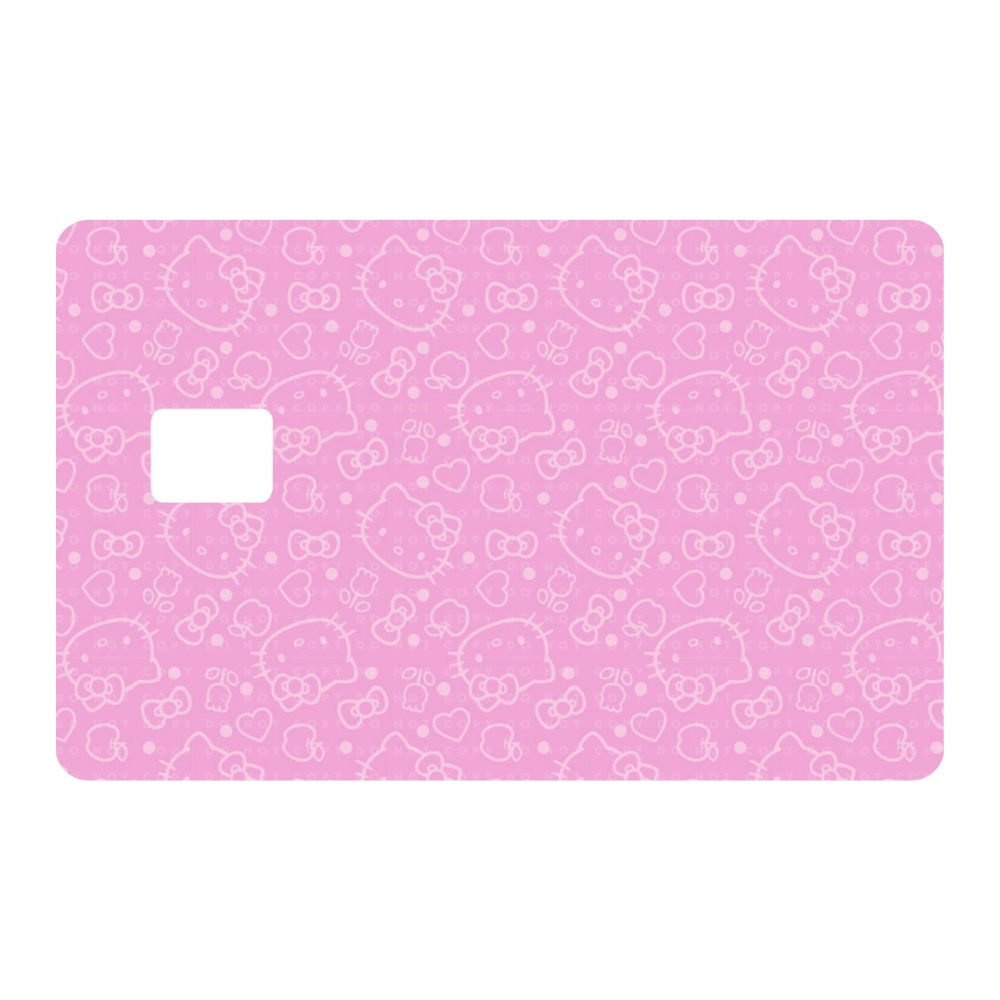 Hearts and Bows Card Skin