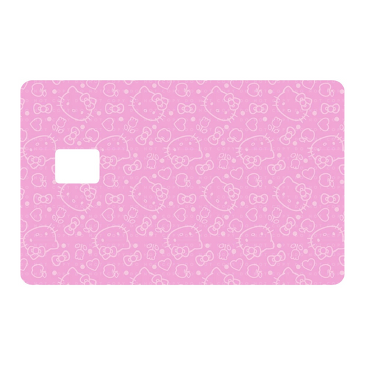 Hearts and Bows Card Skin