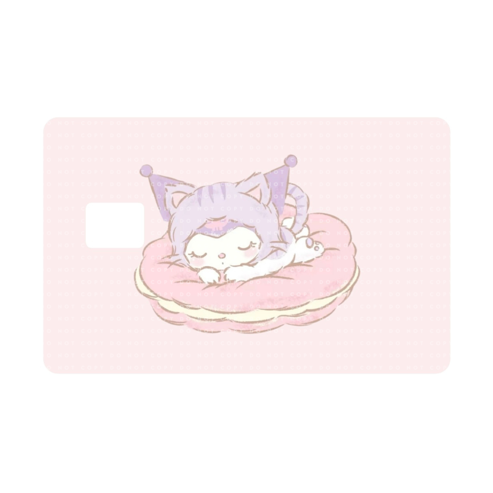 Sleeping Bunny Card Skin