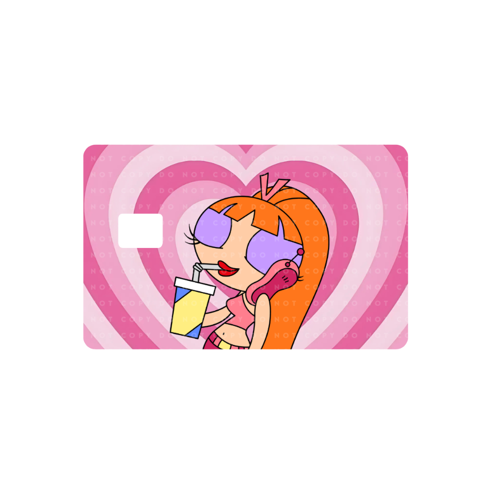 Teen PPG Heart Card Skins