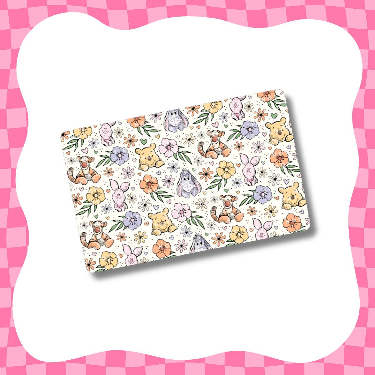 Hunny Flowers Card Skin