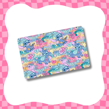 Blue Alien Planet Card Skin