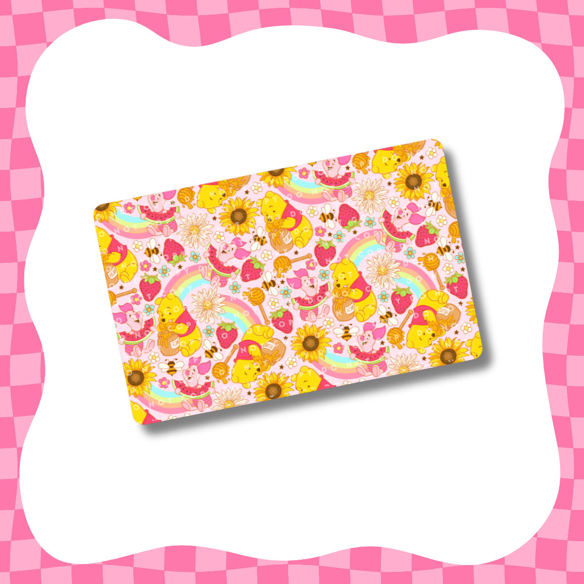 Colorful Spring Hunny Bear Card Skin
