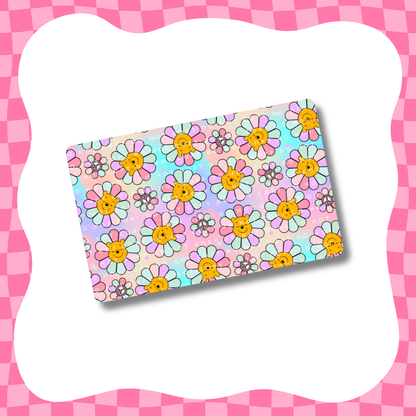 Hunny Bear Flowers Card Skin
