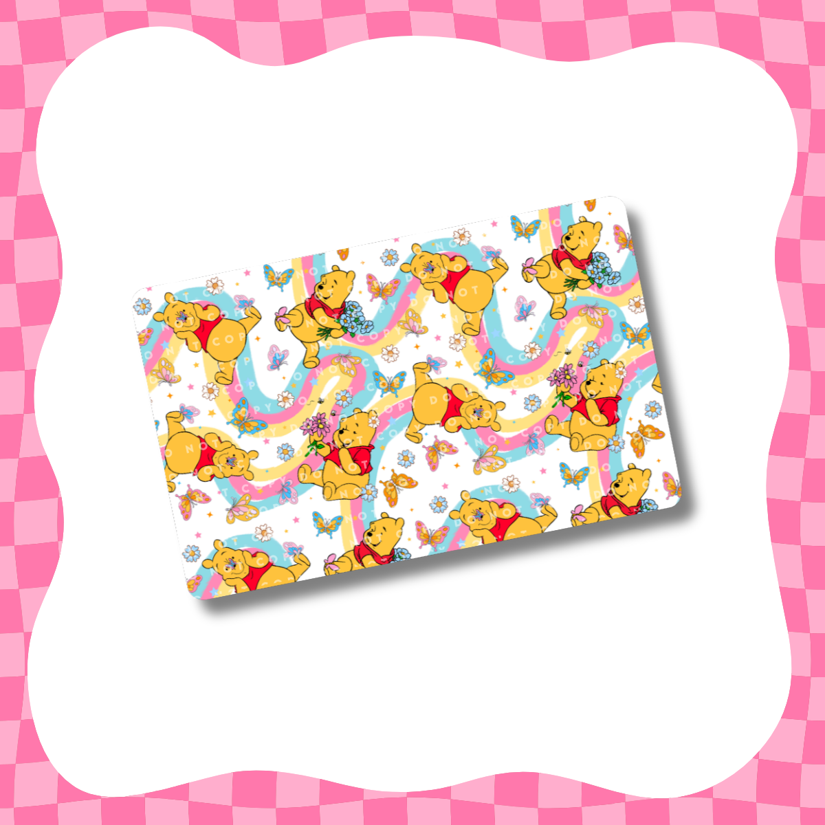 Hunny Bear Swirl Card Skin