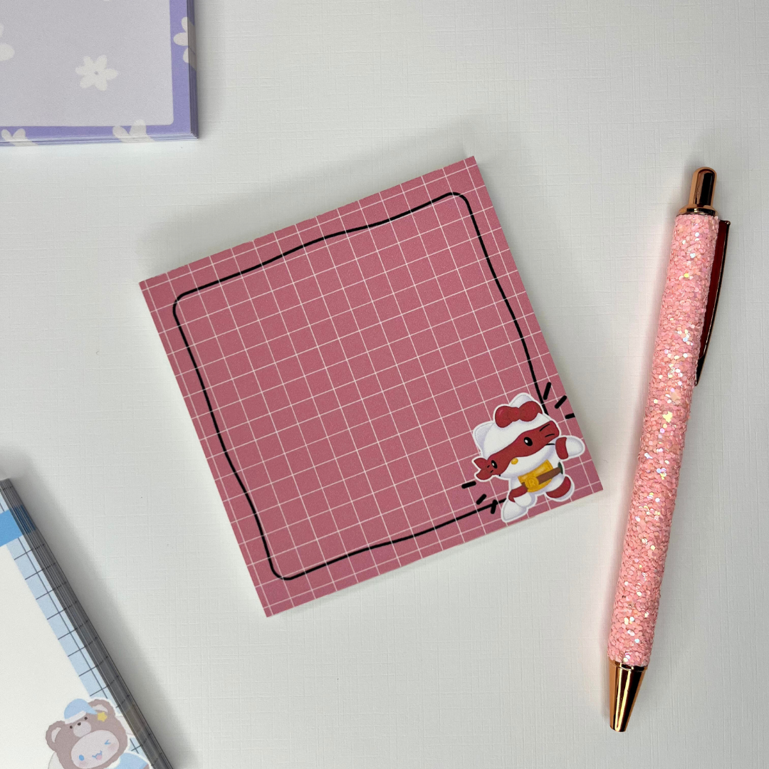 Kawaii Kitty x Raphael Memo Pad