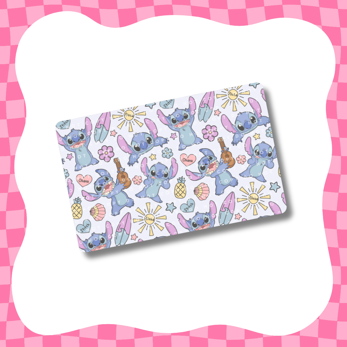 Sunny Blue Alien Card Skin