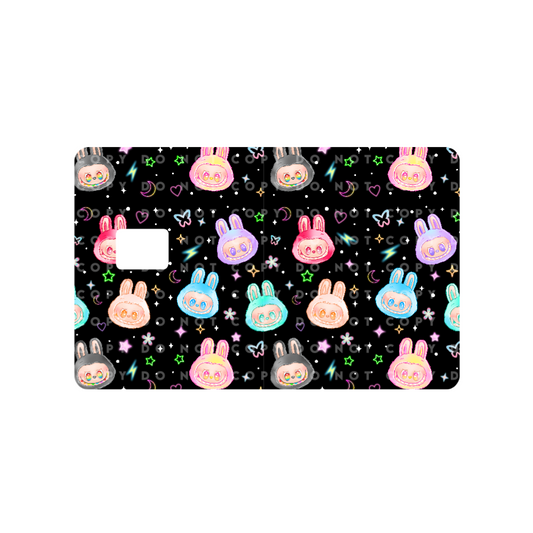 Colorful Monsters Card Skin