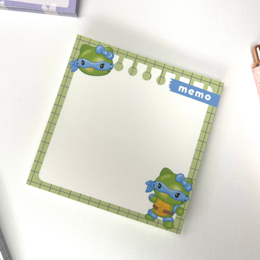 Kawaii Kitty x Leonardo Memo Pad
