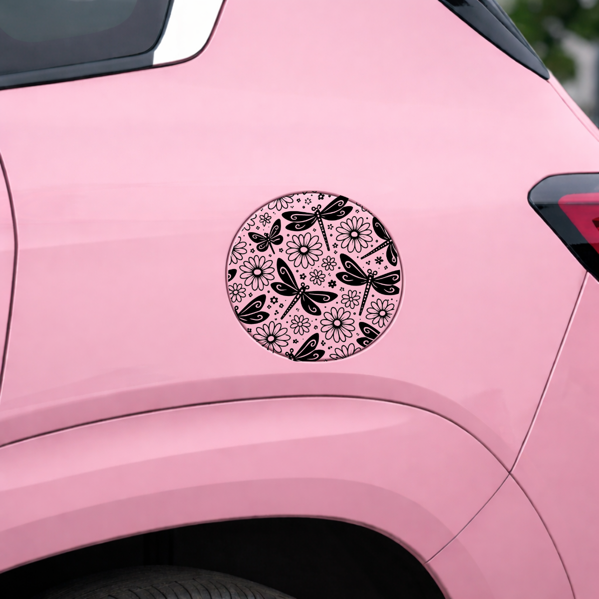 Dragonfly Gas Tank Decal