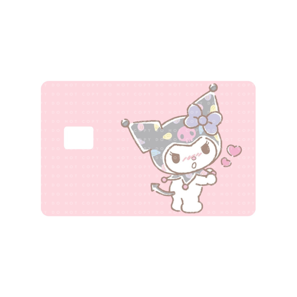 Pastels Kawaii Bunny Card Skin