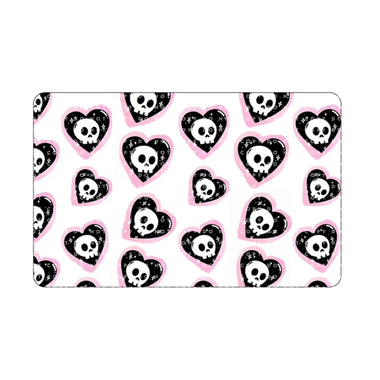 Skull Hearts Card Skin