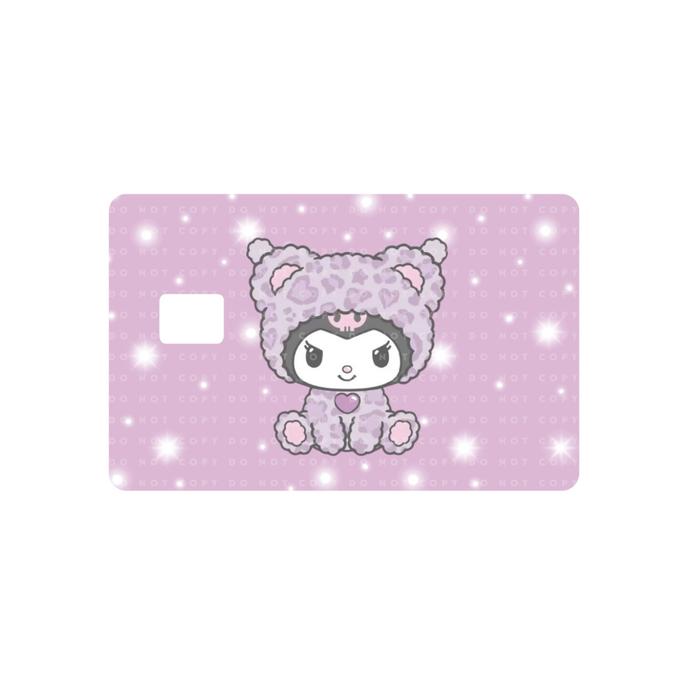 Kawaii Bunny Onsie Card Skin