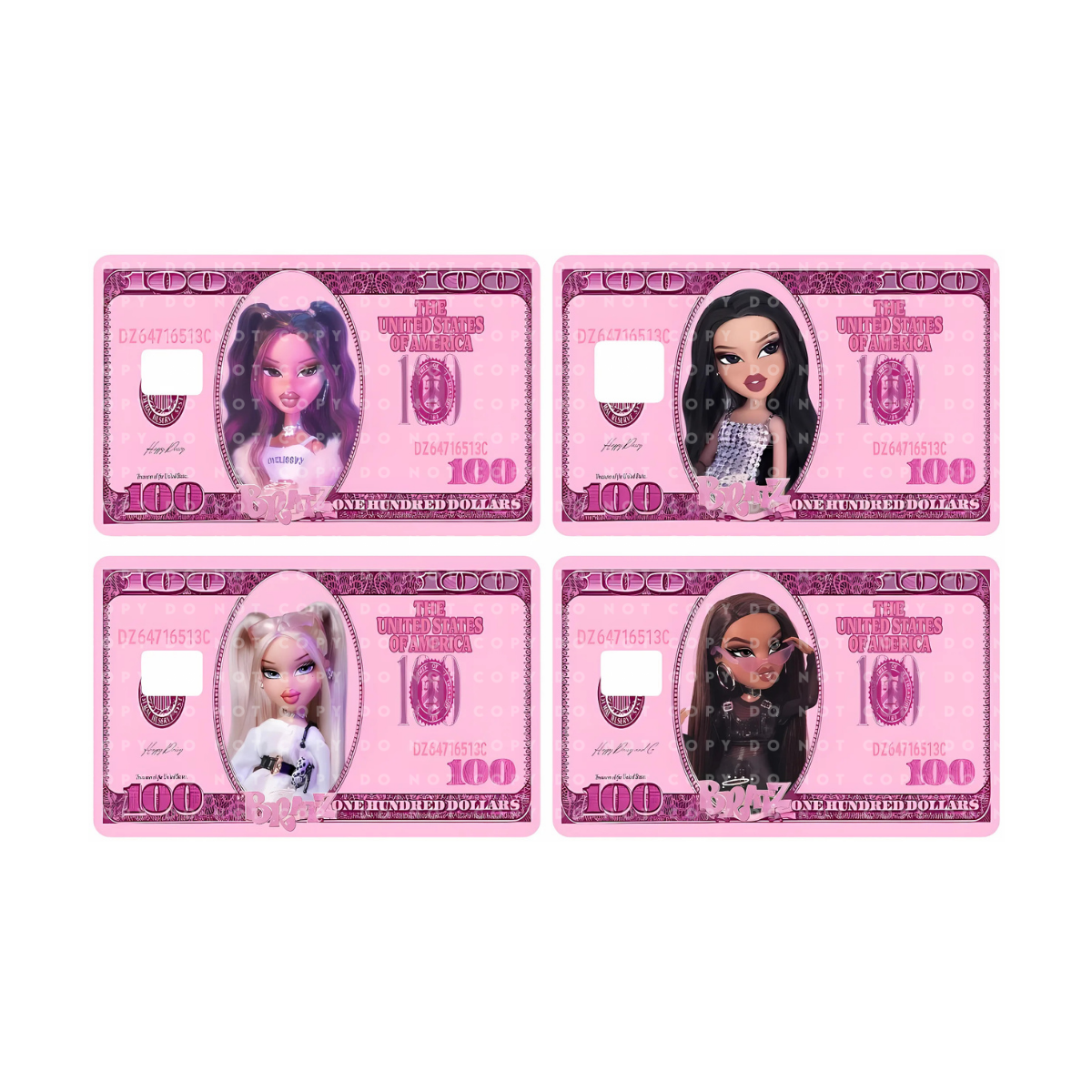 Dollz Bill Card Skin
