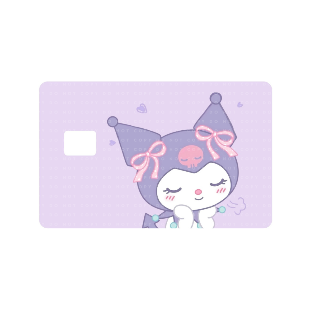 Coquette Kawaii Bunny Card Skin
