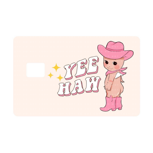 Yee Haw Angel Baby Card Skin