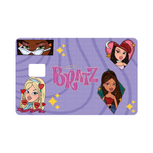 Purple B Dollz Card Skin