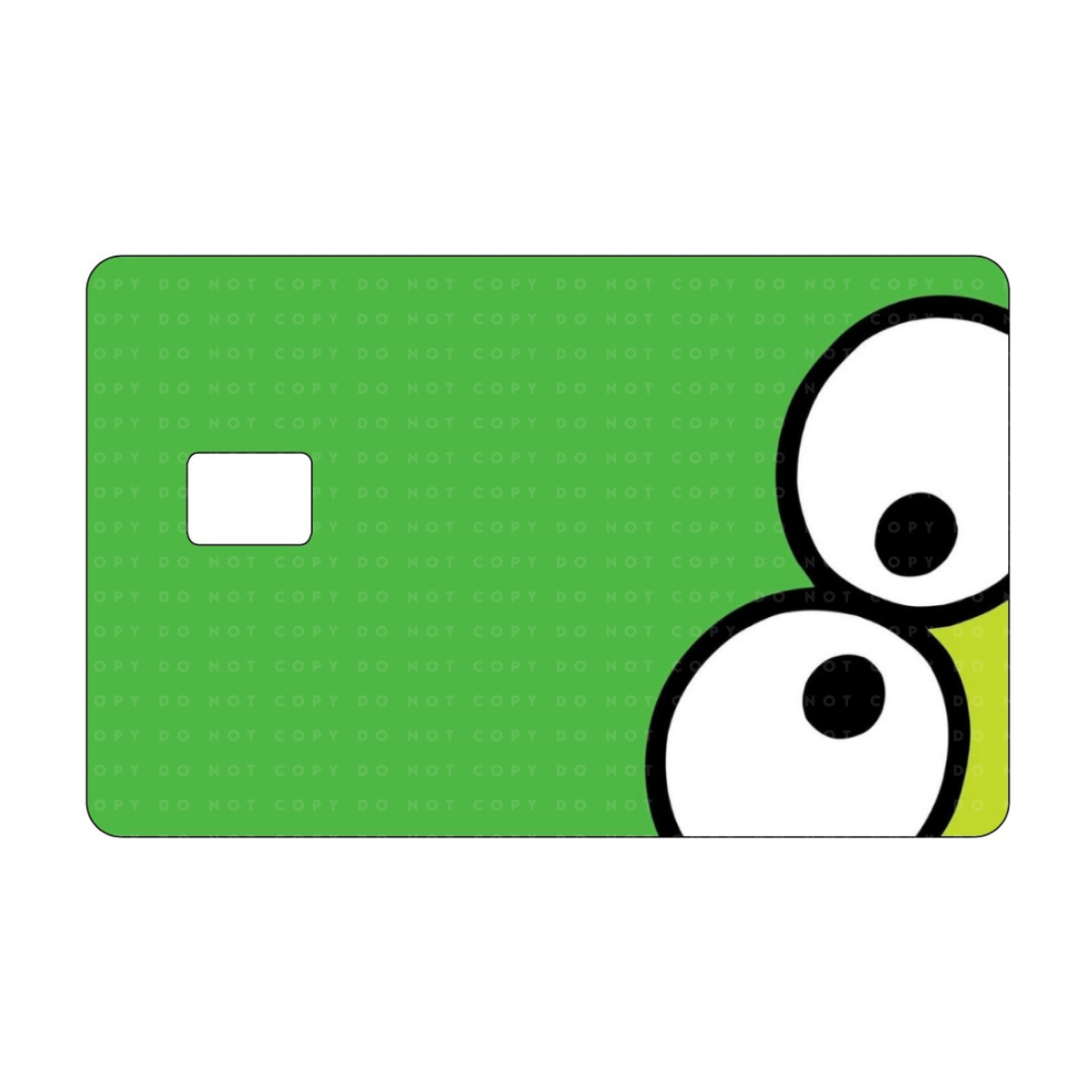 Kawaii Frog Eyes Card Skin