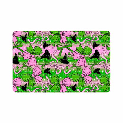 Wicked Themed Bows Card Skin