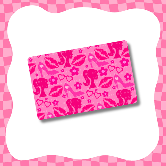 Pink Doll Card Skin