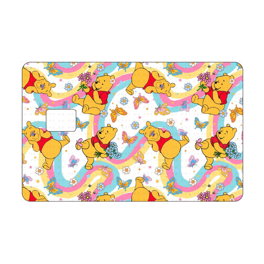 Hunny Bear Swirl Card Skin