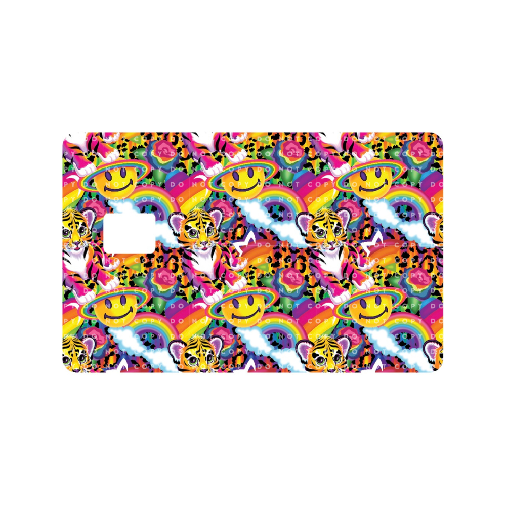 Tiger and Smiley Face Card Skin
