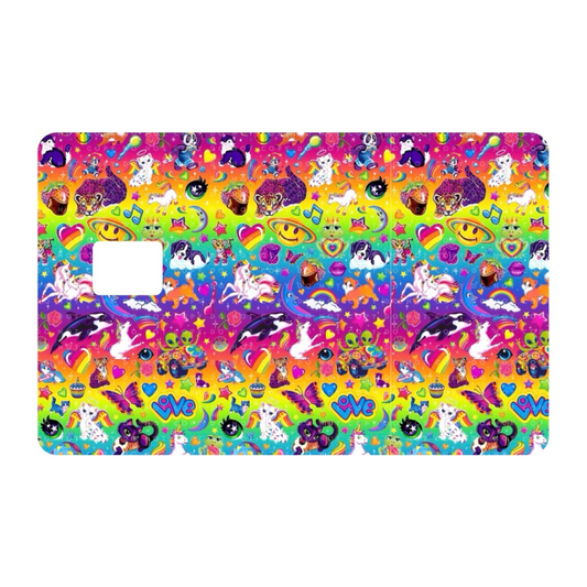 Y2K Colorful Pattern Card Skin
