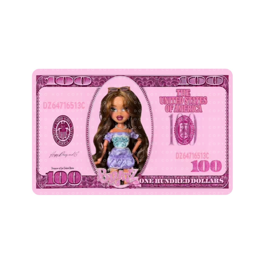 Dollz 100 dollar Card Skin