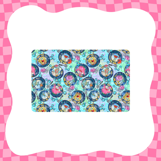 Sponge and Friends Card Skin