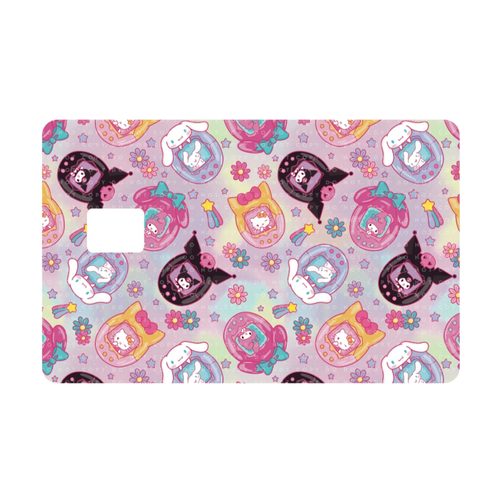 Tama Gotchi Inspired Card Skin
