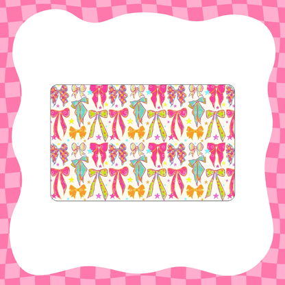 Colorful Bows Card Skin