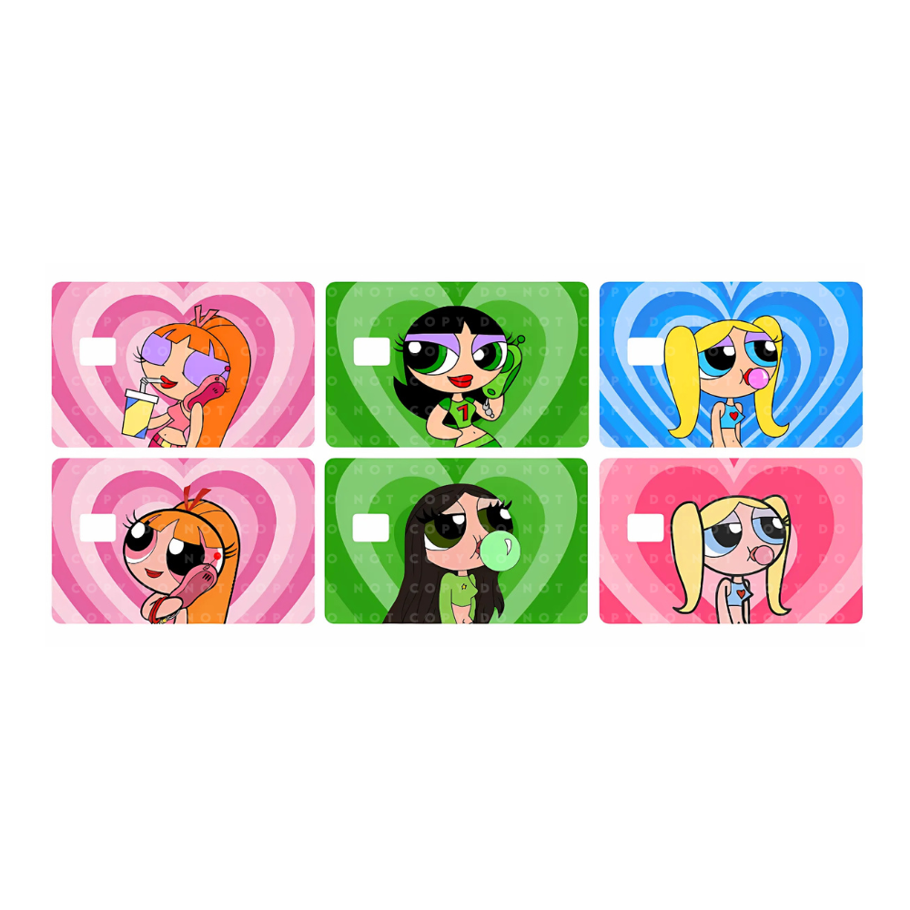 Teen PPG Heart Card Skins